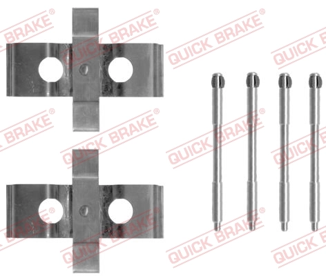 Accessory Kit, disc brake pad